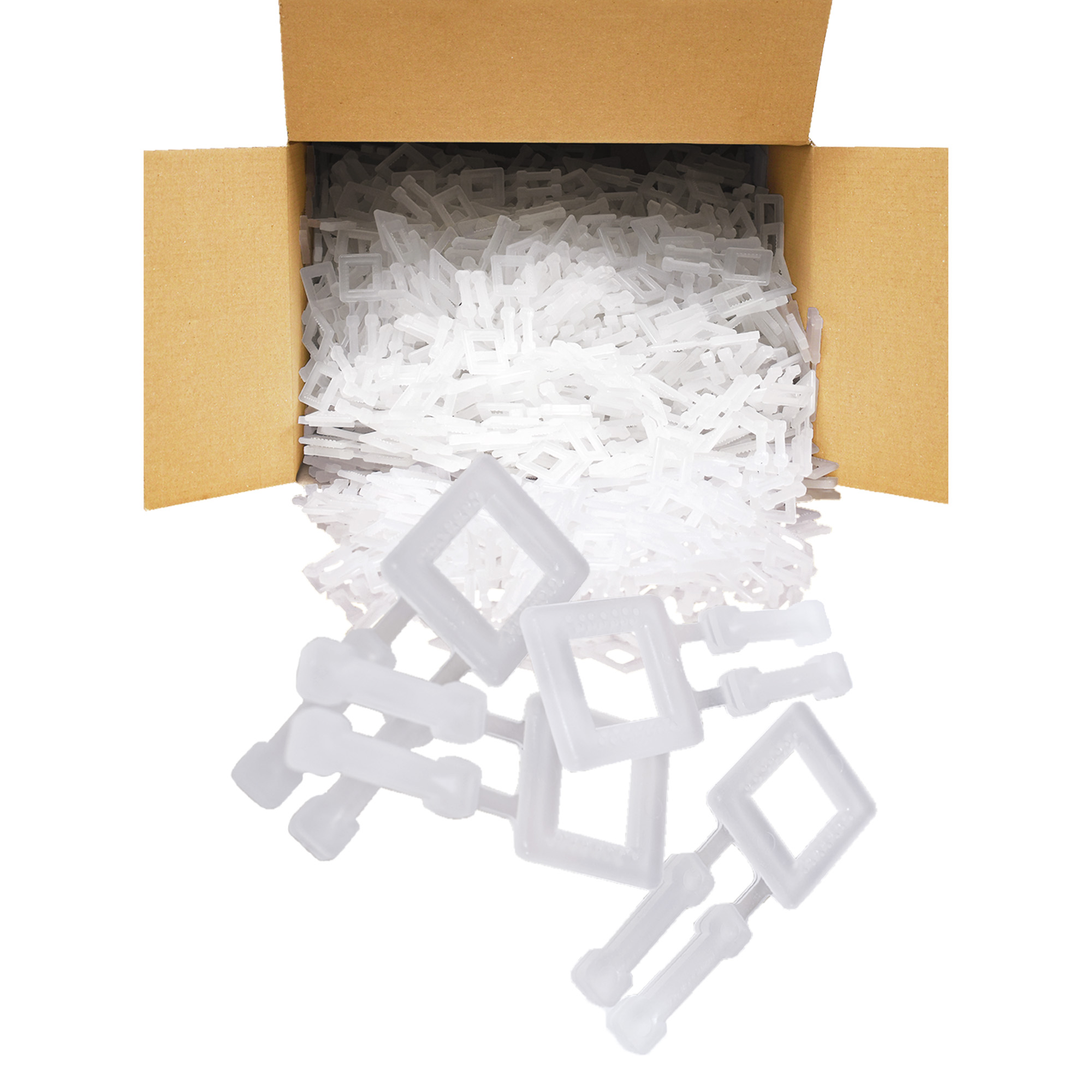 1000 Plastic Buckles For 12mm PP Hand Pallet Strapping